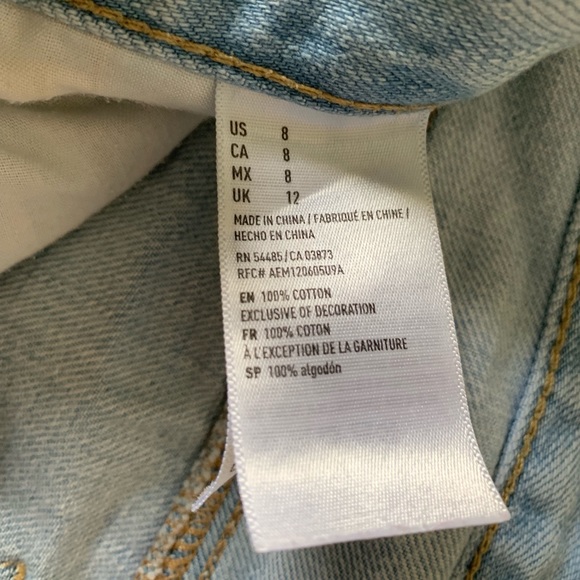 American Eagle high waisted mom shorts - Picture 4 of 4